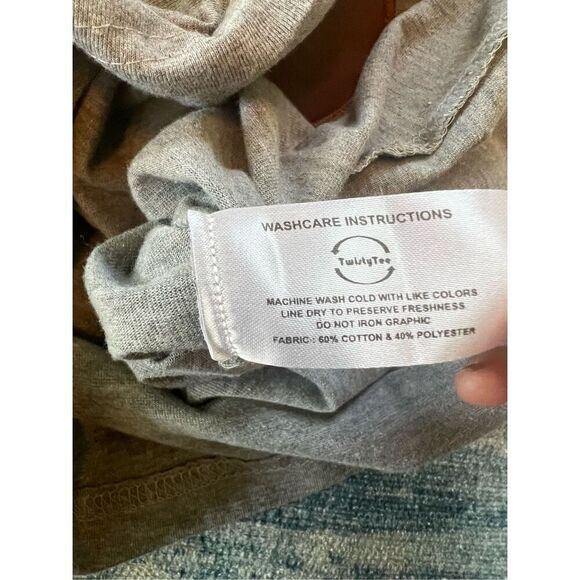 Twisty Tee Gray Bottle Opening Tank Top Medium - Picture 4 of 6